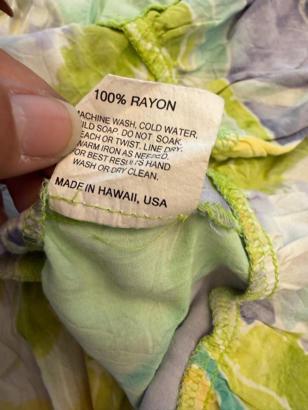 JAM’S WORLD Multicolor Floral Ruffle Hem Midi Dress Koi Pond Made Hawaii (104) - Picture 7 of 7
